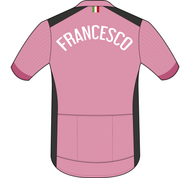 "Maglia Rosa" cycling decal - TenStickers