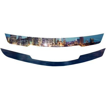 Helmet visor customisable design motorcycle sticker - TenStickers