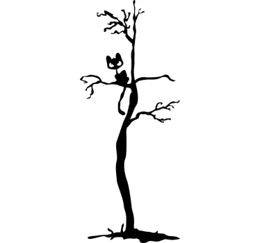 Scary Coat Hanger Sticker - TenStickers