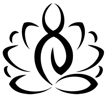 Yoga iconography wall decal - TenStickers