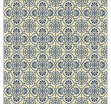 Hydraulic pattern  vinyl  print wall sticker - TenStickers