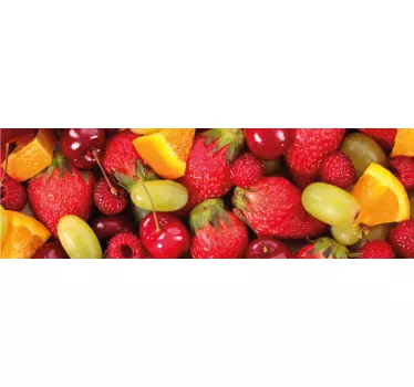 Decorative adhesive fruit kitchen - TenStickers