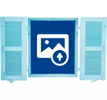 Tropical beach visual effects wall decor - TenStickers