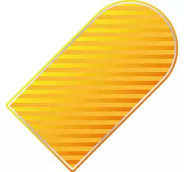 Customisable Yellow Label Sticker - TenStickers