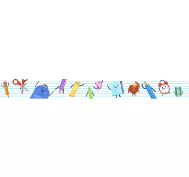 School Drawings Sticker - TenStickers