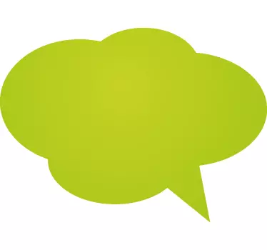 Speech Bubble Business Decal - TenStickers