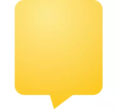 Speech Bubble Promotion Decal - TenStickers