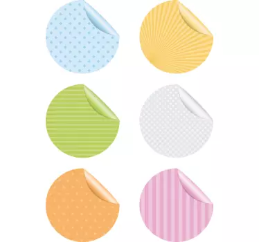 Peeling Discount Customisable Stickers - TenStickers