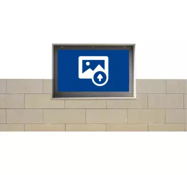 Customisable Photo-Frame Wall Sticker - TenStickers
