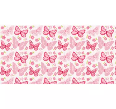 Butterfly Art Furniture Sticker - TenStickers
