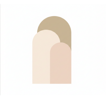 Desert abstract arches wall sticker - TenStickers