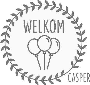 Window sticker for festive entrance decor - TenStickers
