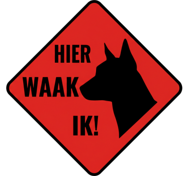 Window sticker i am watching here - TenStickers
