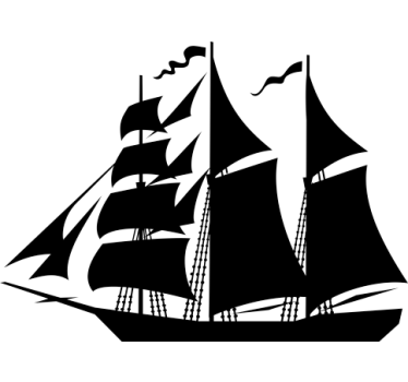 Traditional Ship Wall Sticker - TenStickers