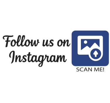 Internet sticker colorful instagram qr code - TenStickers