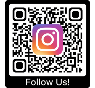 Internet sticker black frame instagram qr code - TenStickers