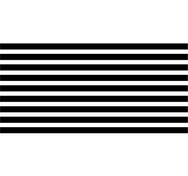 Horizontal lines furniture decal - TenStickers