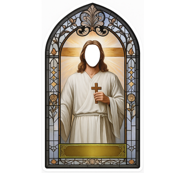 Customisable sticker jesus saint design - TenStickers