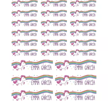 Personalised Notebook Stickers - TenStickers