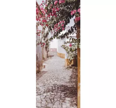 Small street glass door sticker - TenStickers