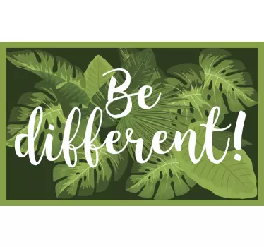 Be different motivational decal - TenStickers