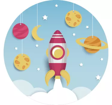 Kids space decal - TenStickers