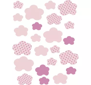 Flower Elements Set wall stickers for kid - TenStickers