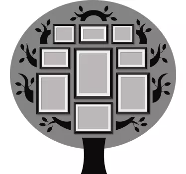 Nature tree pictures tree wall decal - TenStickers
