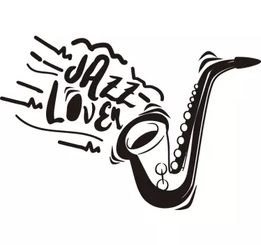 Jazz lover wall decor - TenStickers