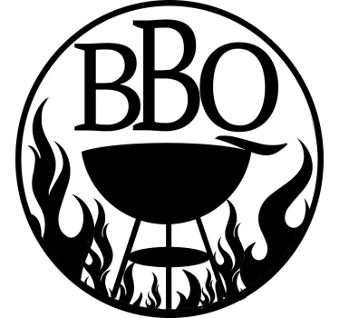 BBQ  food wall sticker - TenStickers