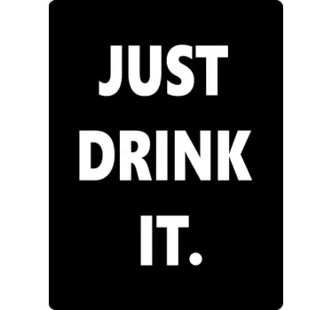 Wine tally drink wall sticker - TenStickers