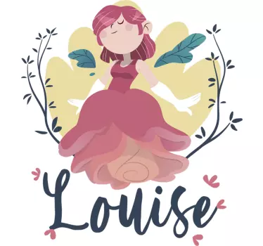 Fairy Princess Theme wall stickers for kid - TenStickers