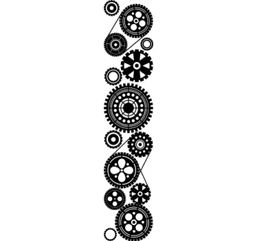 Factory Windows Wall Mural - TenStickers