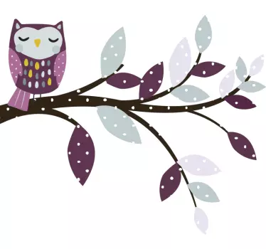 Nordic style animal children's bird wall decal - TenStickers