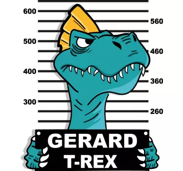 Customizable dinosaur world glass door decal - TenStickers