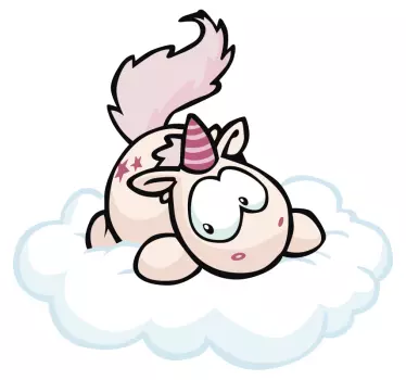 Unicorn fantasy decal - TenStickers