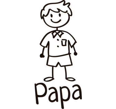 Named body Car Decal - TenStickers