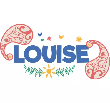 PERSONALIZED NAME DECORATION wall stickers for kid - TenStickers
