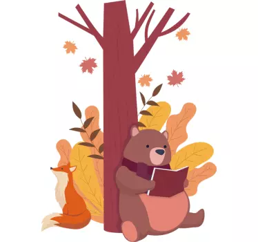 Wall stickers for kid whimsical creature theme - TenStickers
