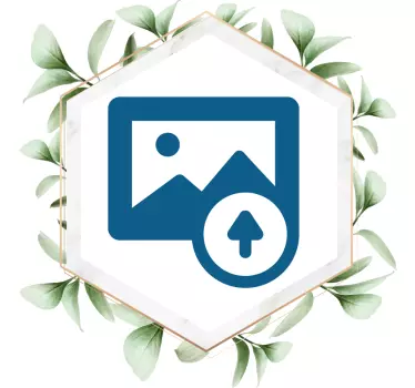 Woman with Leaves nature wall sticker - TenStickers
