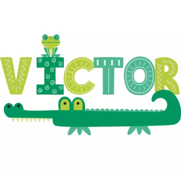 Jungle friends wall stickers for kid - TenStickers