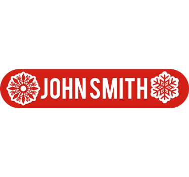Snowflake bike Bike Decal - TenStickers