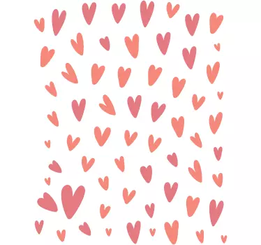 Tiny hearts  wall decal - TenStickers