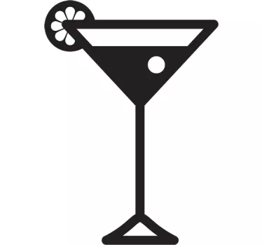 Kitchen wall sticker cocktail - TenStickers