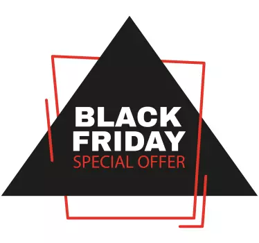 Shop window sticker promotional offer design - TenStickers