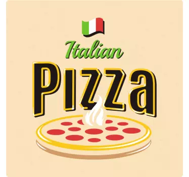 Cuisine wall sticker italian culinary delight - TenStickers