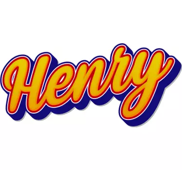 Customized Name Artwork quote sticker - TenStickers
