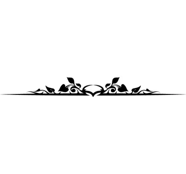Holly Leaf headboard plant decals - TenStickers