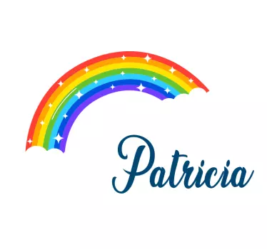 Wall stickers for kid with rainbow customization option - TenStickers