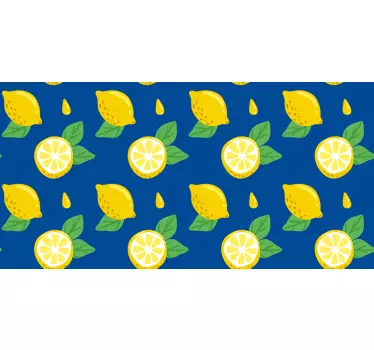 Fruit sticker citrus fruits design - TenStickers